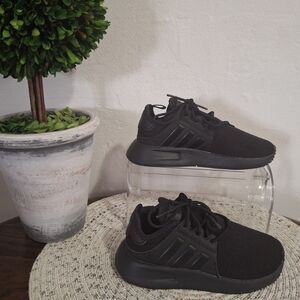 Adidas Kids Black Sneakers Size 11